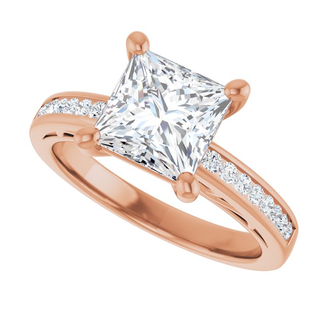 Square Engagement Ring Mounting