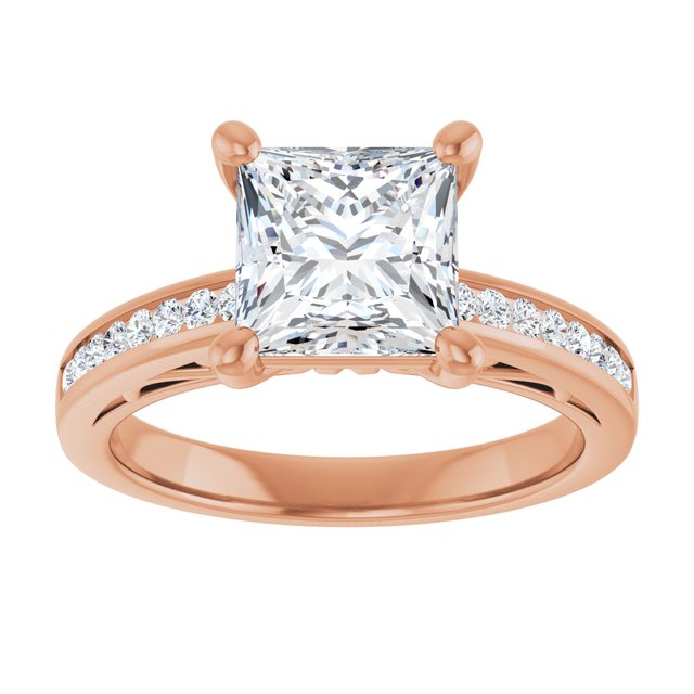 Square Engagement Ring Mounting