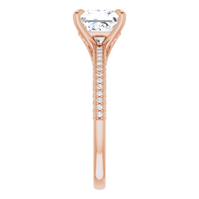 Square Engagement Ring Mounting