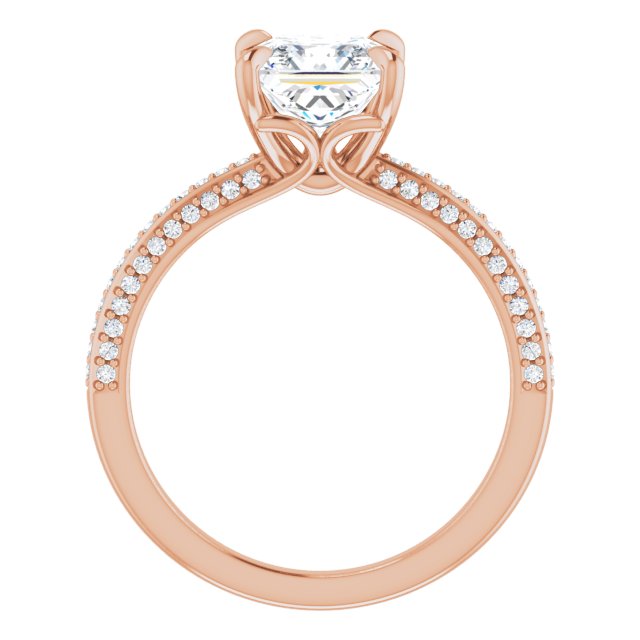 Square Engagement Ring Mounting
