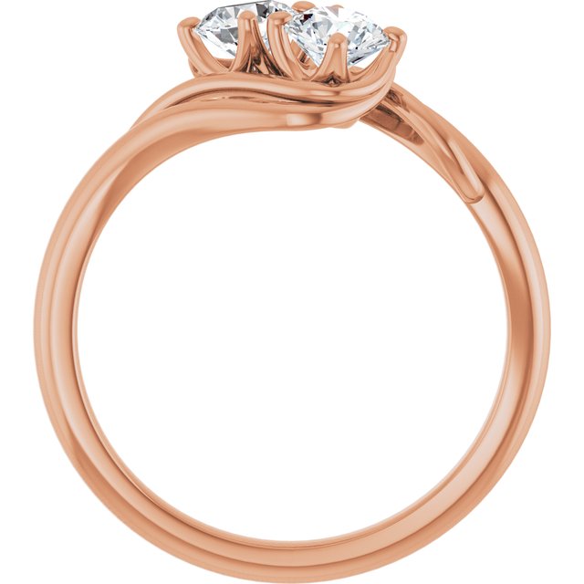 Round Engagement Ring Mounting