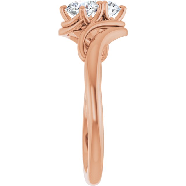 Round Engagement Ring Mounting