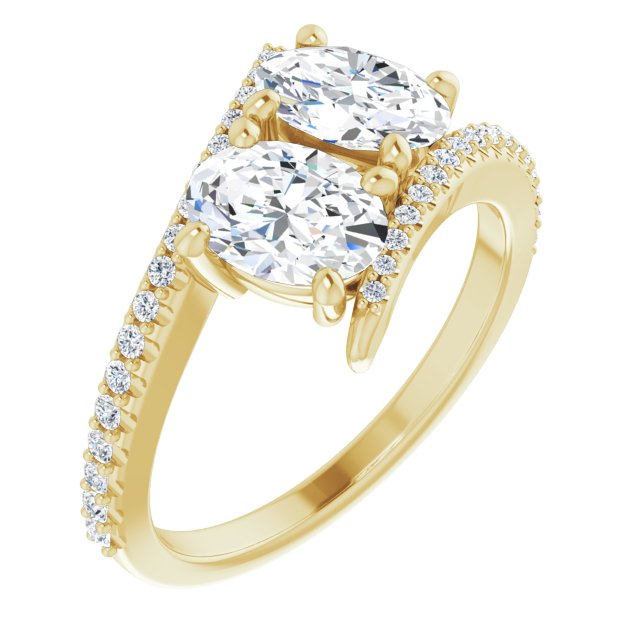Oval Engagement Ring Mounting