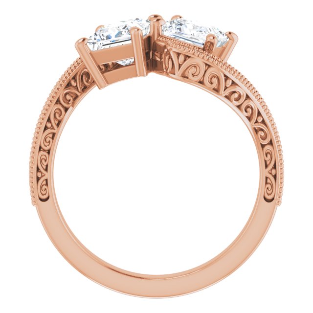 Square Engagement Ring Mounting