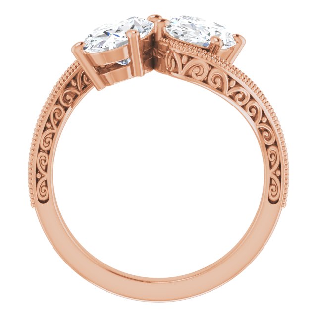 Oval Engagement Ring Mounting
