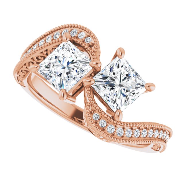Square Engagement Ring Mounting