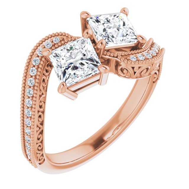 Square Engagement Ring Mounting