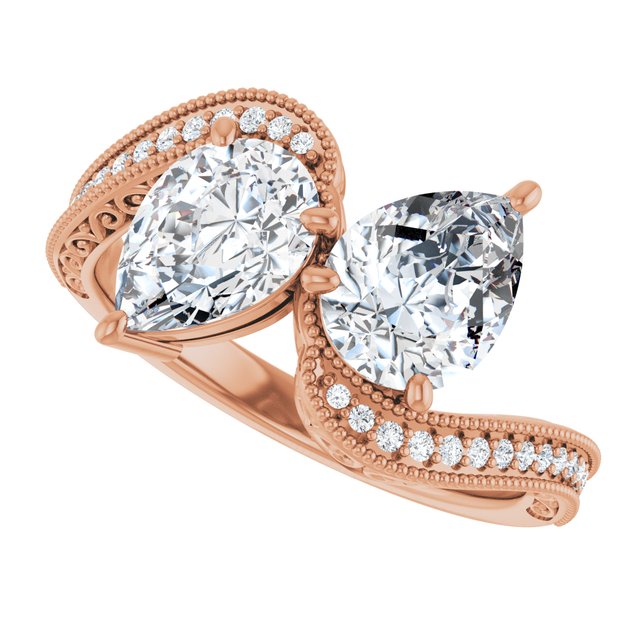 Pear Engagement Ring Mounting