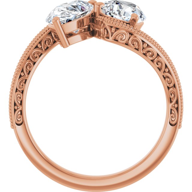 Pear Engagement Ring Mounting