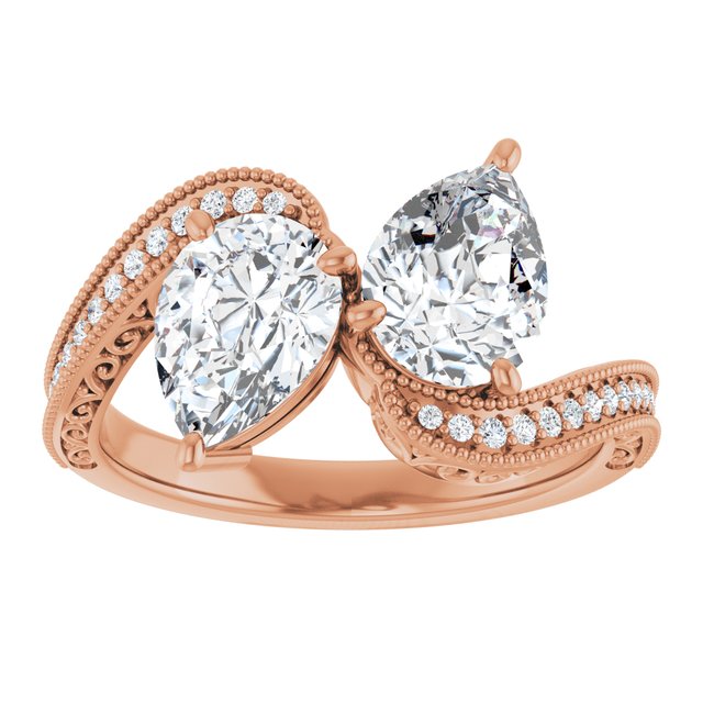 Pear Engagement Ring Mounting