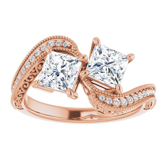 Square Engagement Ring Mounting