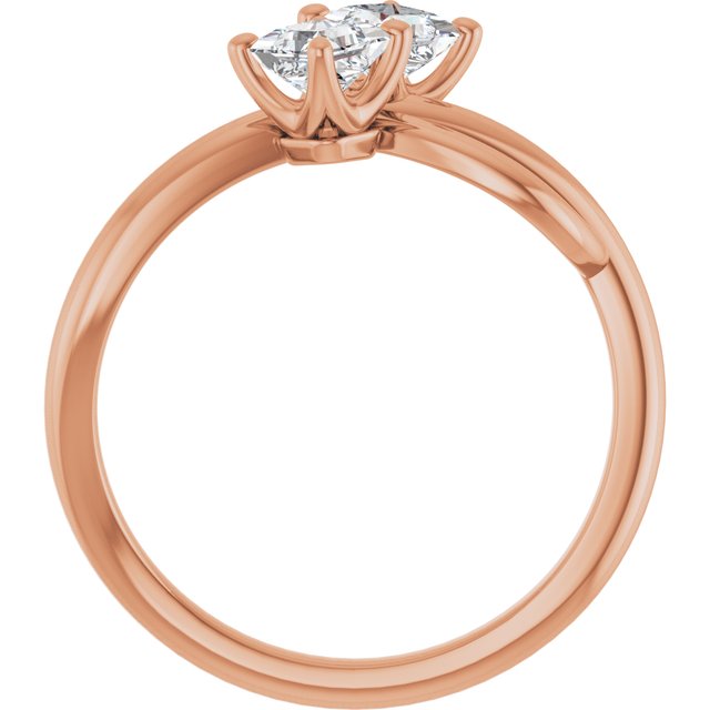 Square Engagement Ring Mounting