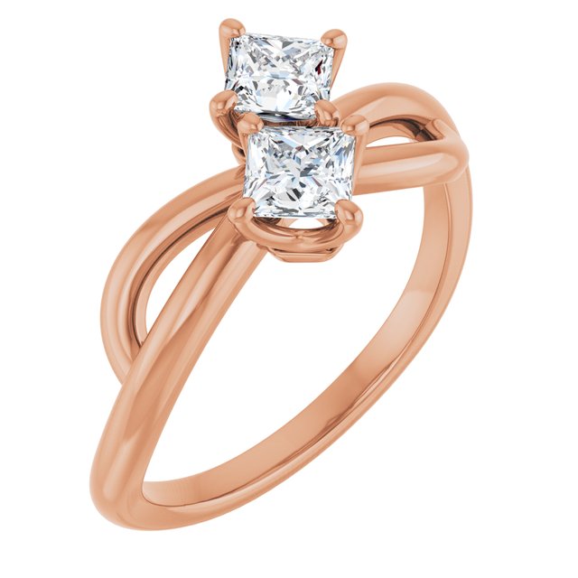 Square Engagement Ring Mounting