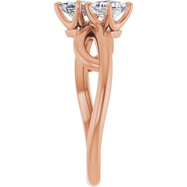 Square Engagement Ring Mounting
