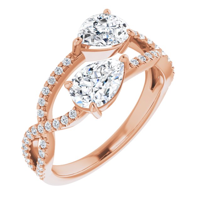 Pear Ring Mounting