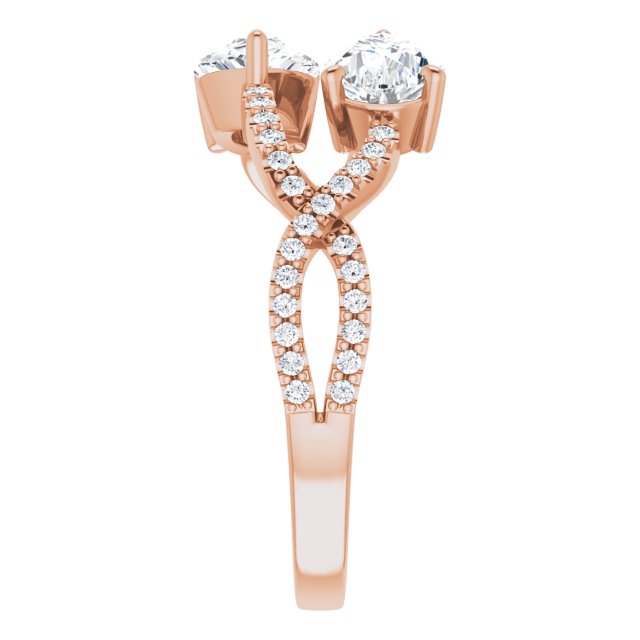 Pear Ring Mounting