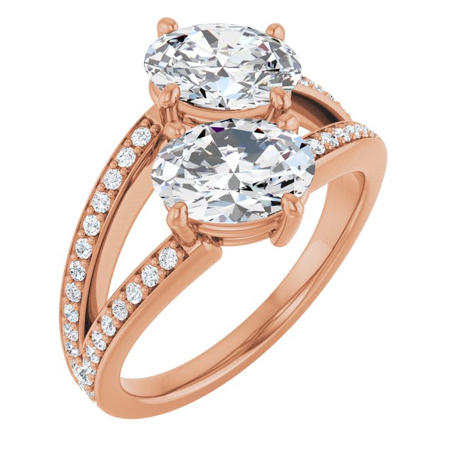Oval Engagement Ring Mounting
