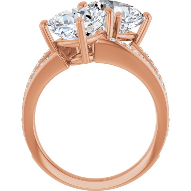 Cushion Engagement Ring Mounting