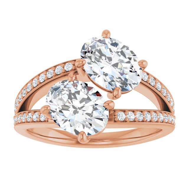 Oval Engagement Ring Mounting