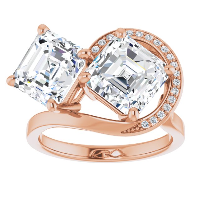 Asscher Ring Mounting