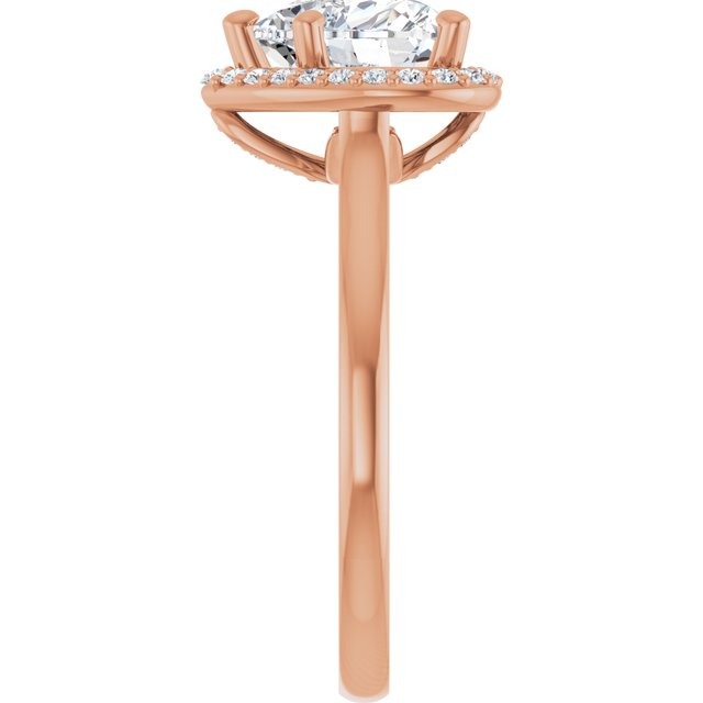 Heart Engagement Ring Mounting