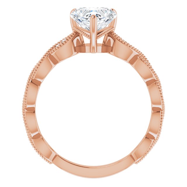 Heart Engagement Ring Mounting