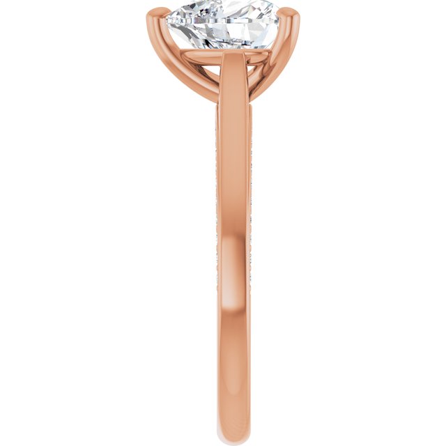 Heart Engagement Ring Mounting