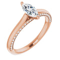 Marquise Engagement Ring Mounting
