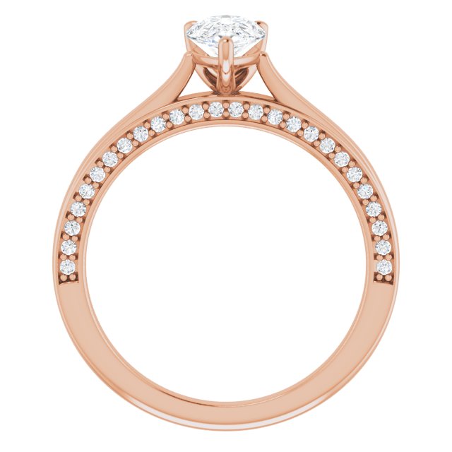 Pear Engagement Ring Mounting