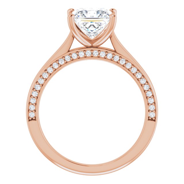 Square Engagement Ring Mounting