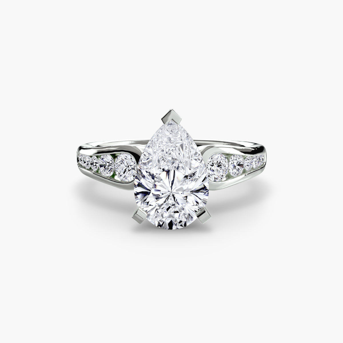 Solitaire with Pavé 2