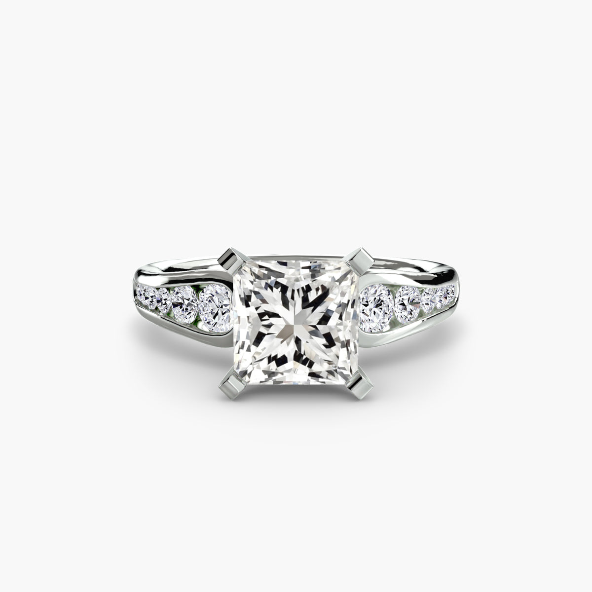 Solitaire with Pavé 2