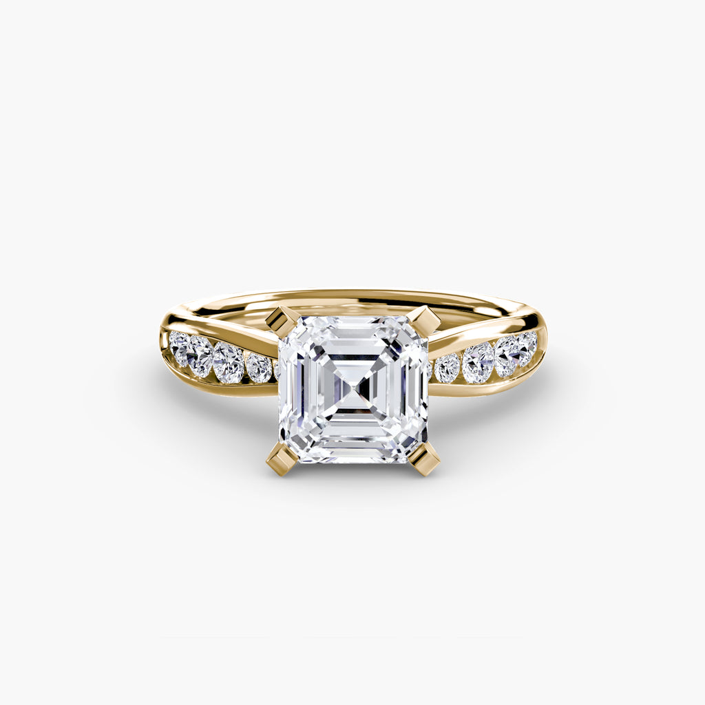 Solitaire with Pavé 3