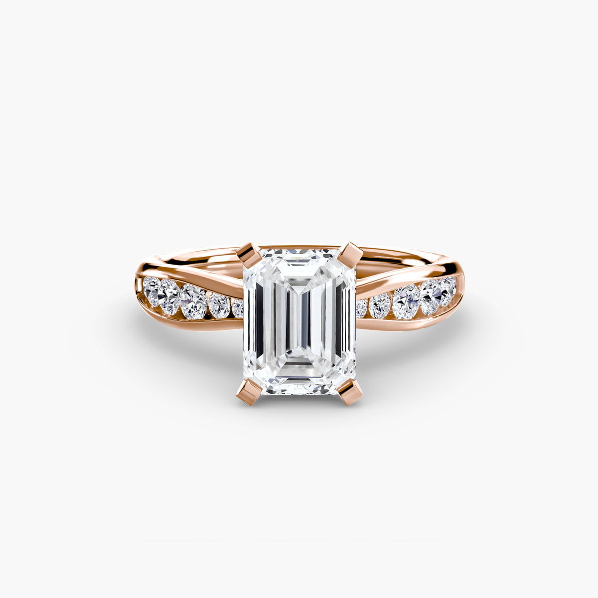 Solitaire with Pavé 3