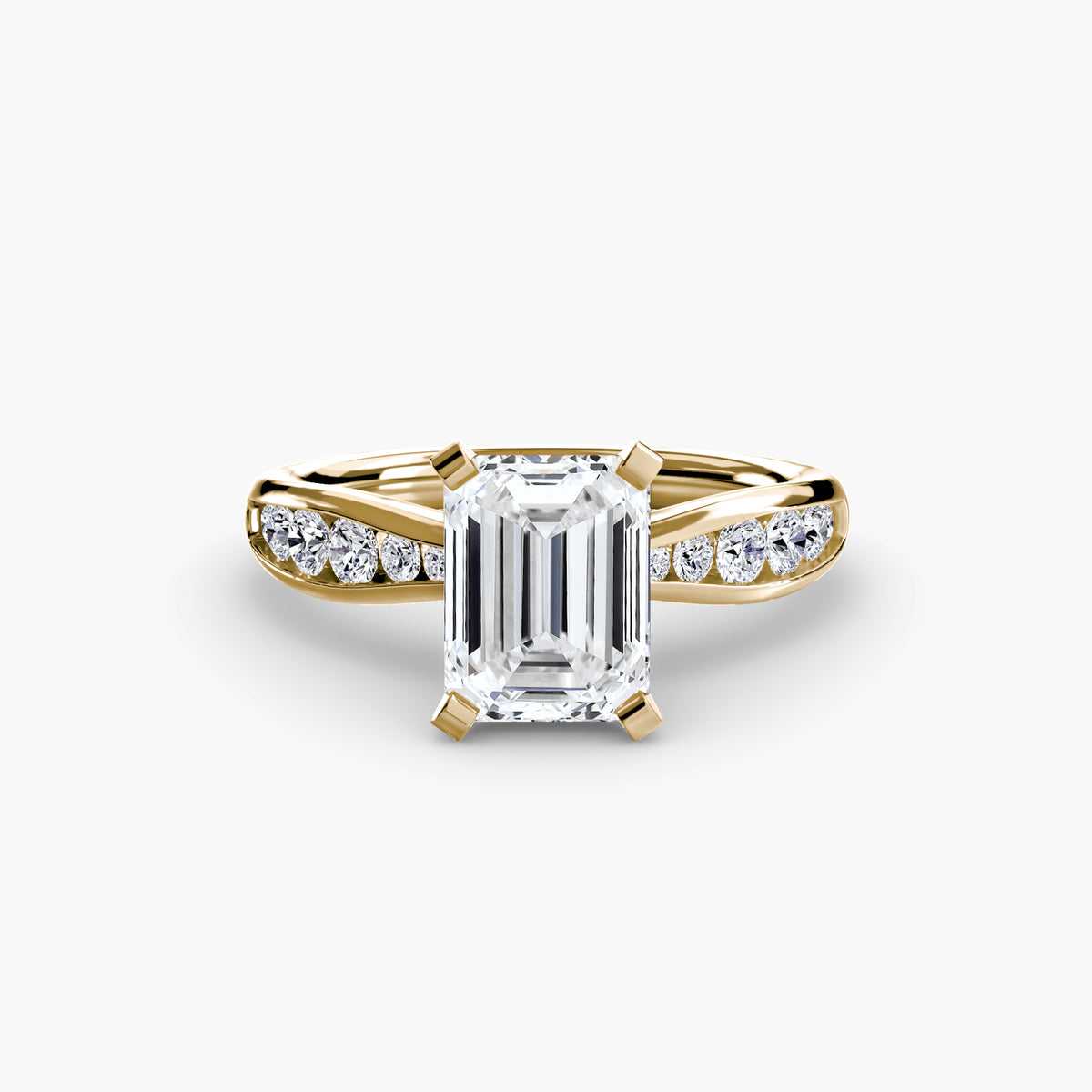 Solitaire with Pavé 3