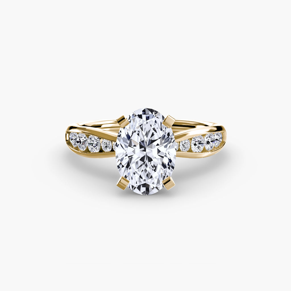Solitaire with Pavé 3