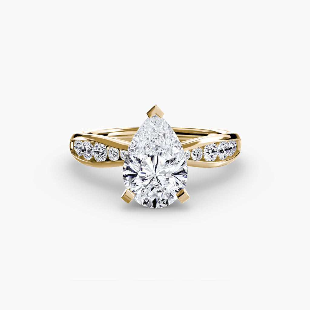 Solitaire with Pavé 3