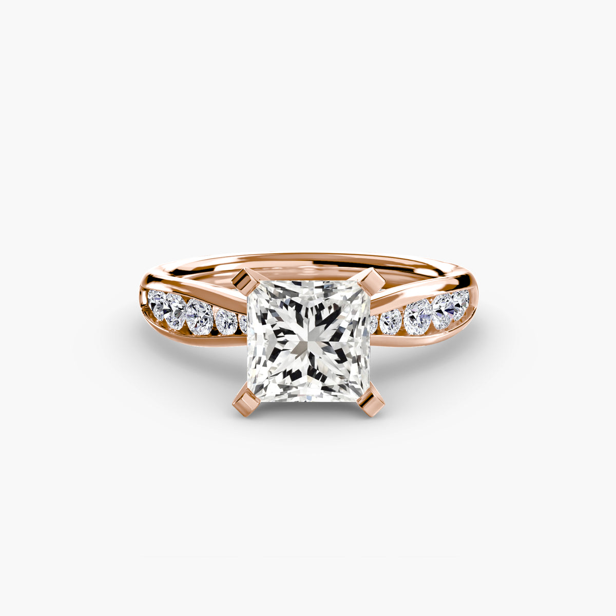 Solitaire with Pavé 3