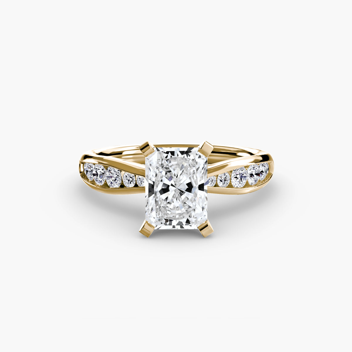 Solitaire with Pavé 3