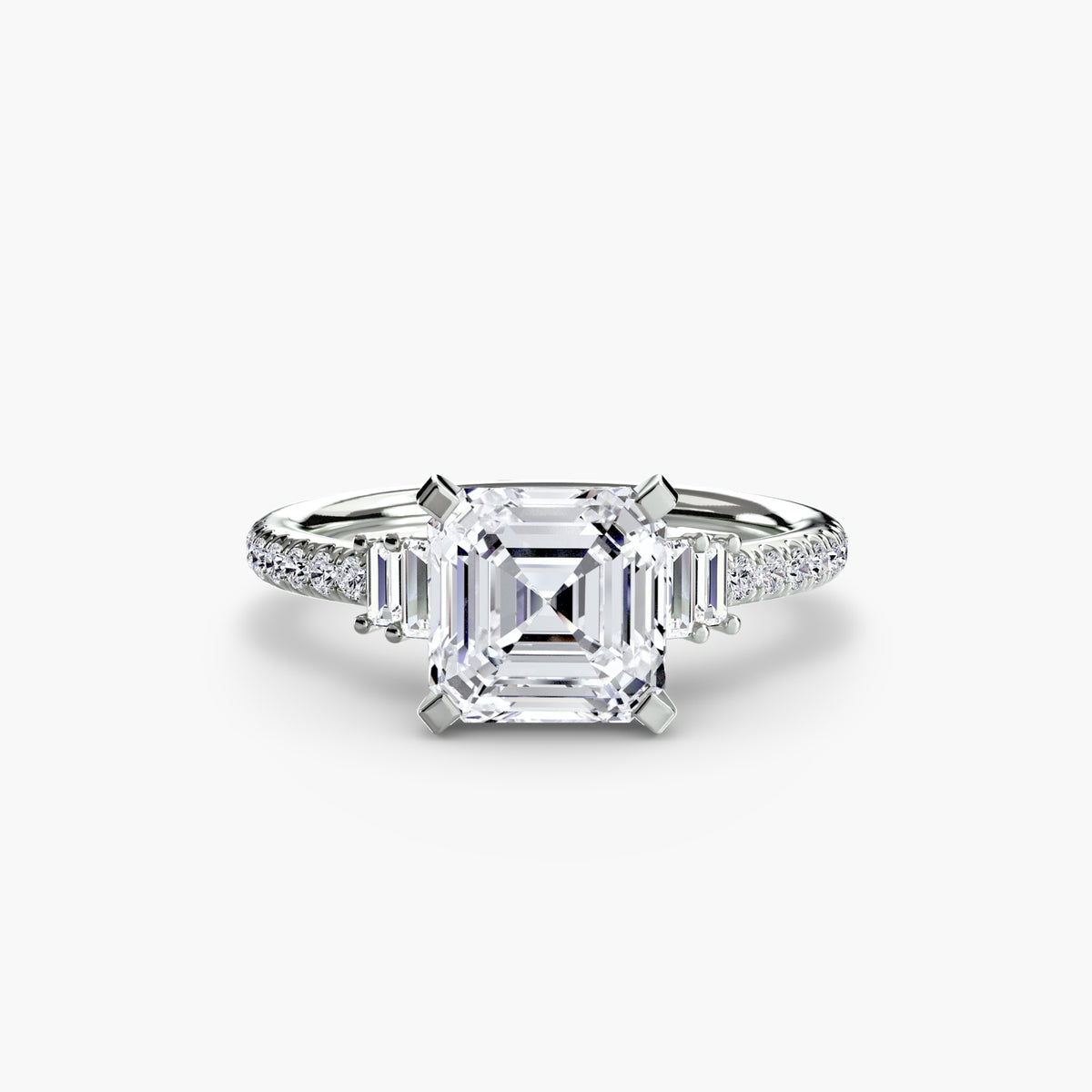 Solitaire with Pavé 4