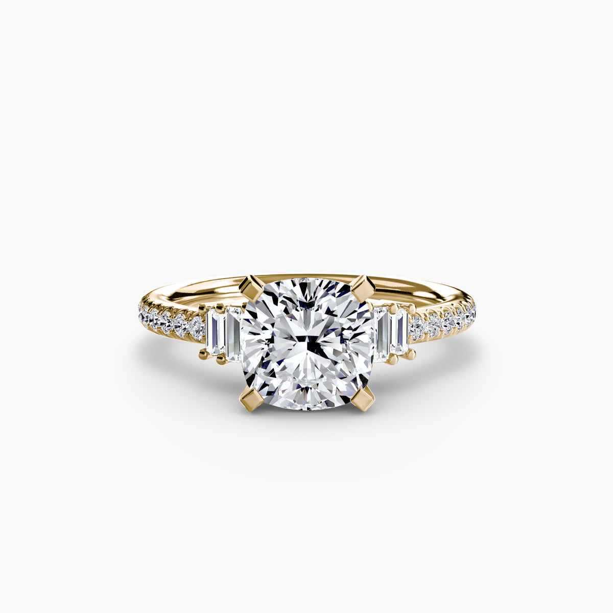 Solitaire with Pavé 4