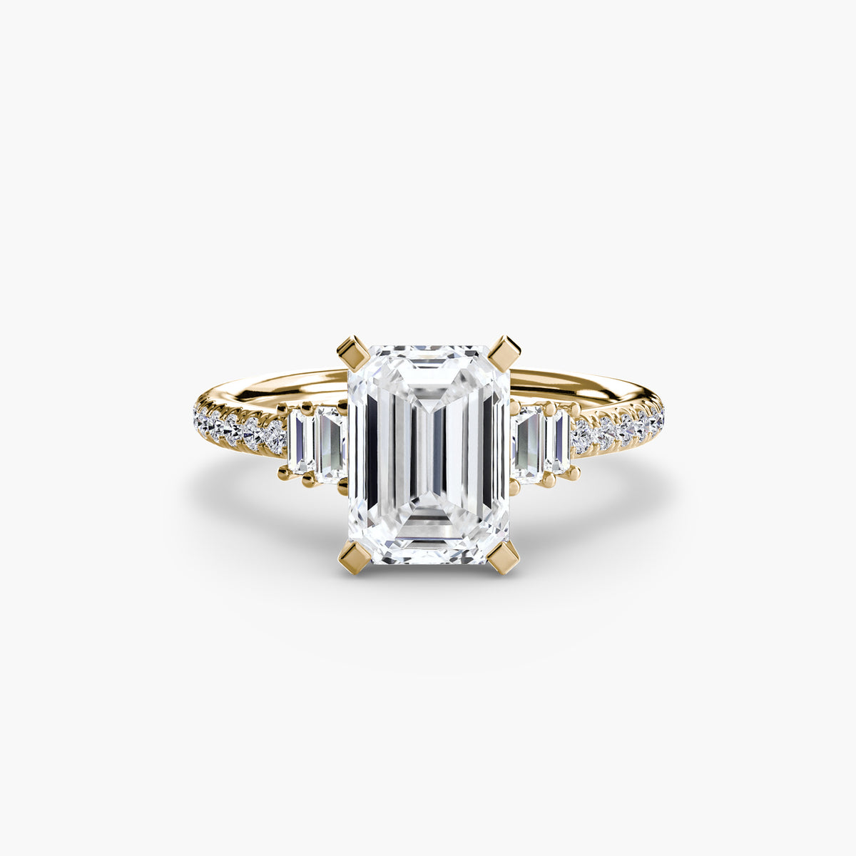 Solitaire with Pavé 4