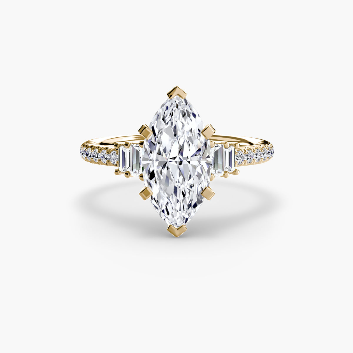 Solitaire with Pavé 4