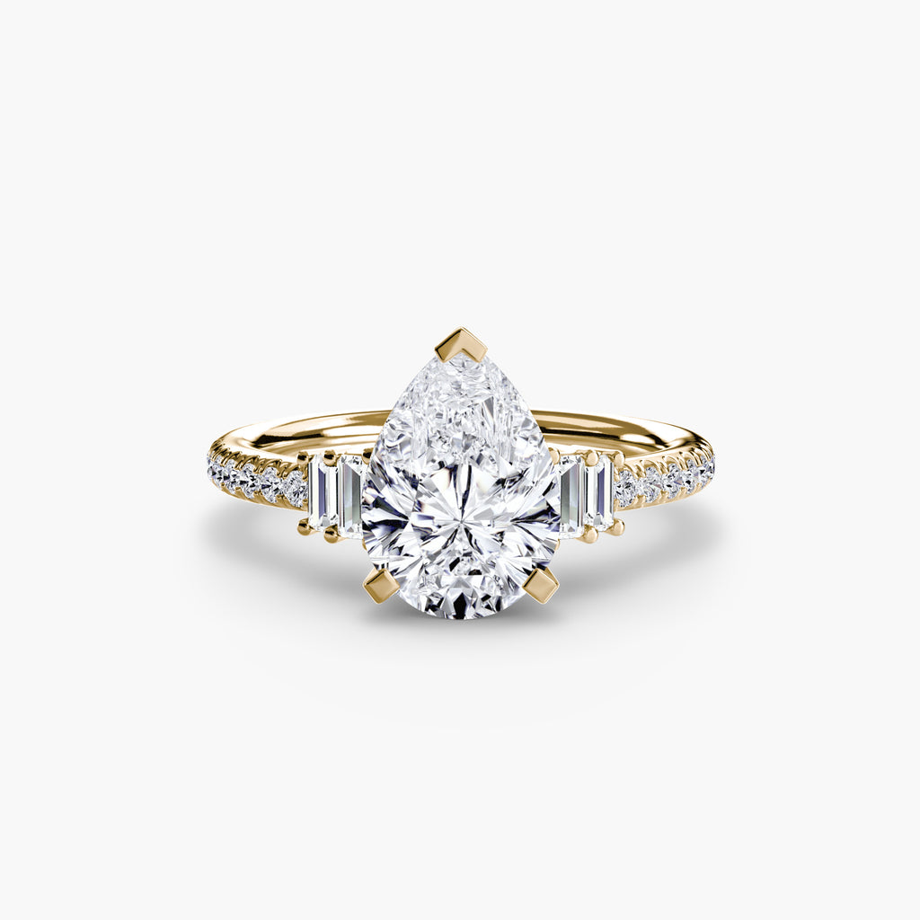 Solitaire with Pavé 4