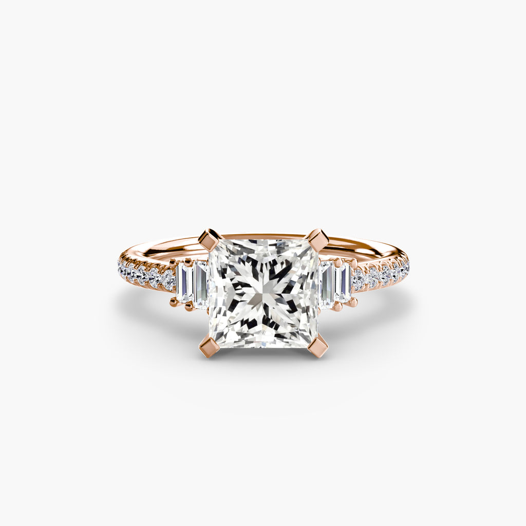 Solitaire with Pavé 4