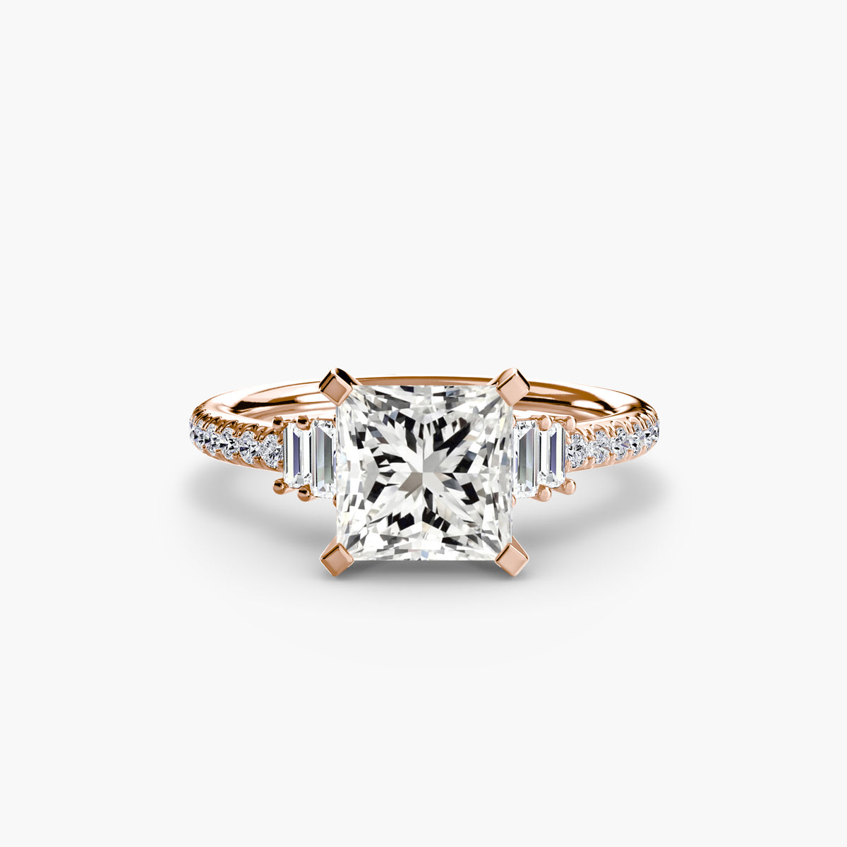 Solitaire with Pavé 4