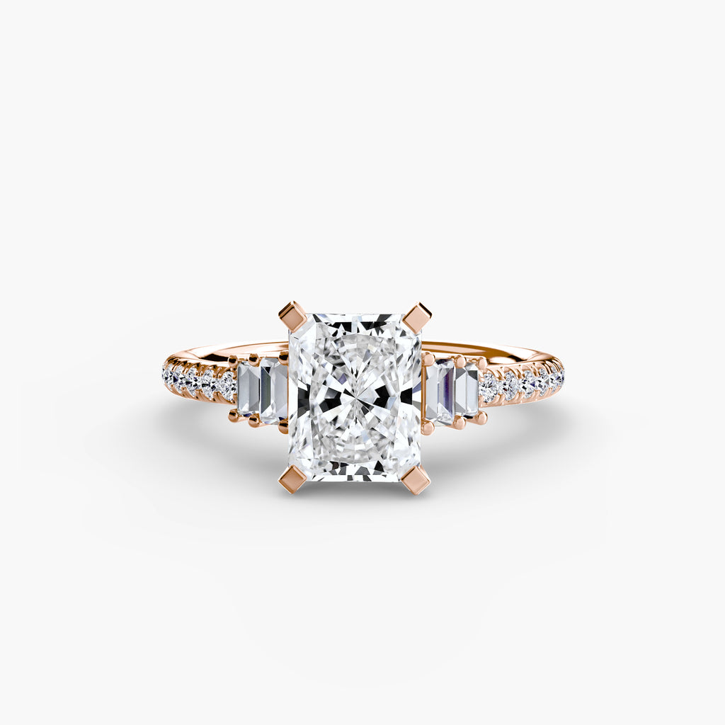 Solitaire with Pavé 4