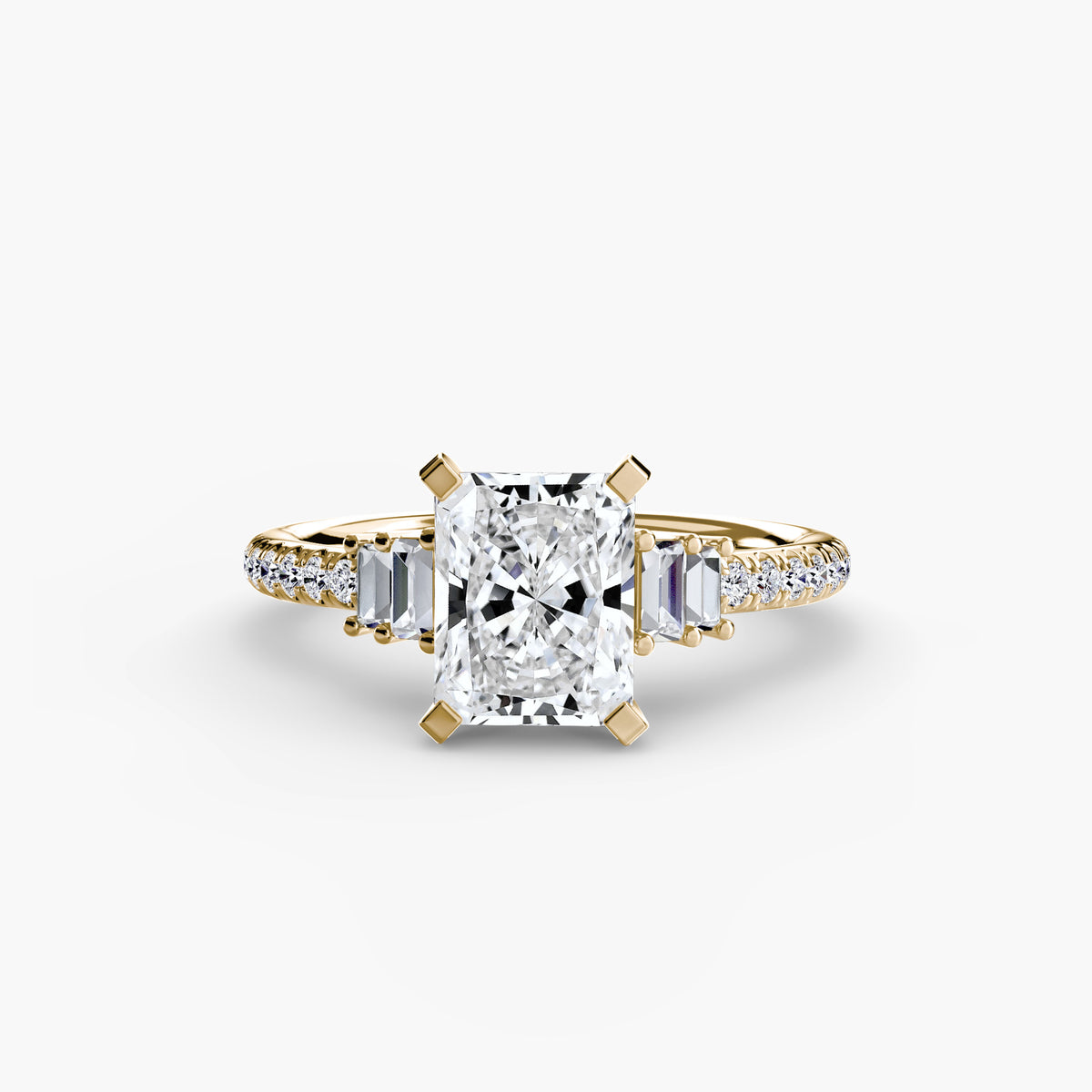 Solitaire with Pavé 4