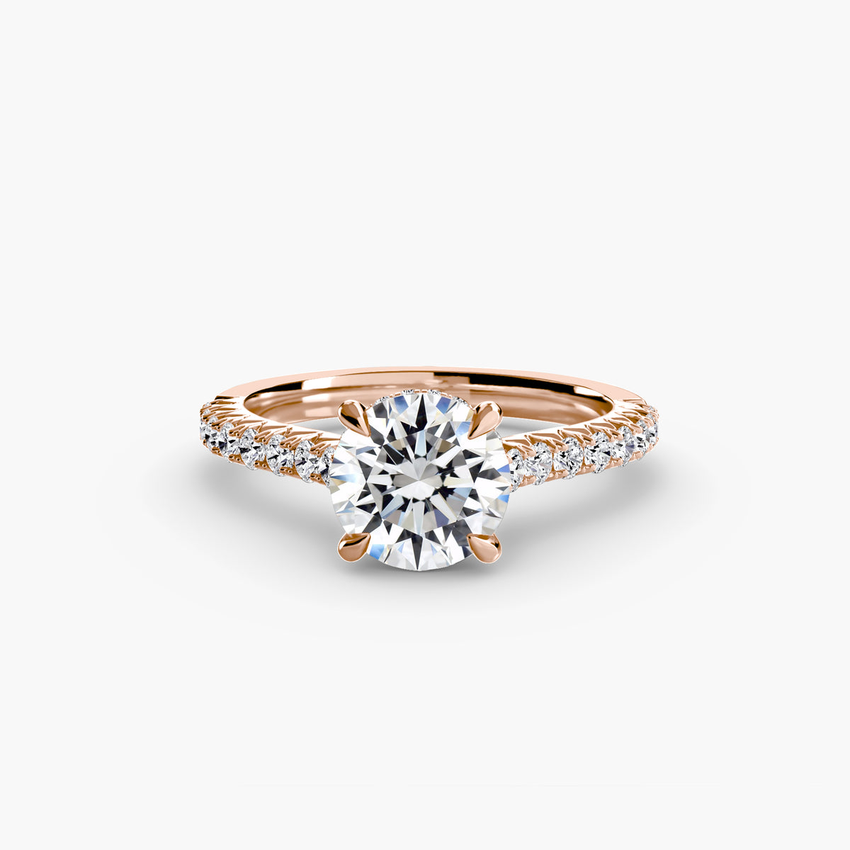 Solitaire with Pavé 5
