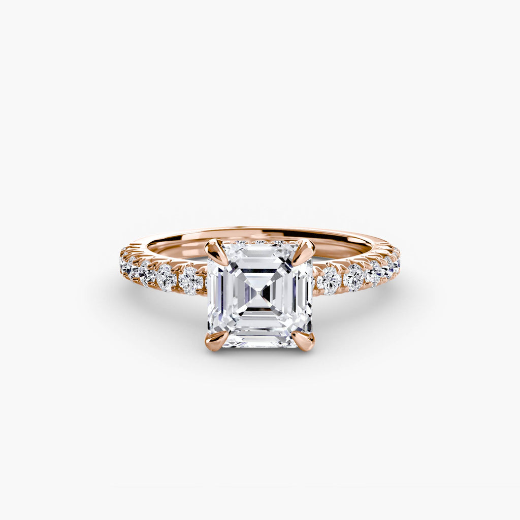 Solitaire with Pavé 6